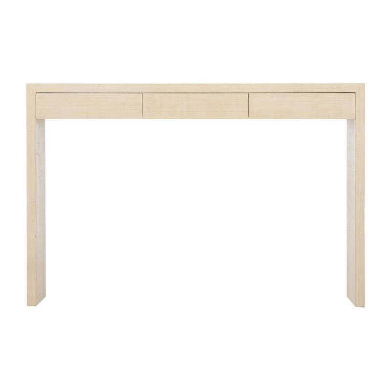 Drop Zone Raffia Warpped Console Table - LOOMLAN - Chelsea House - Console Tables