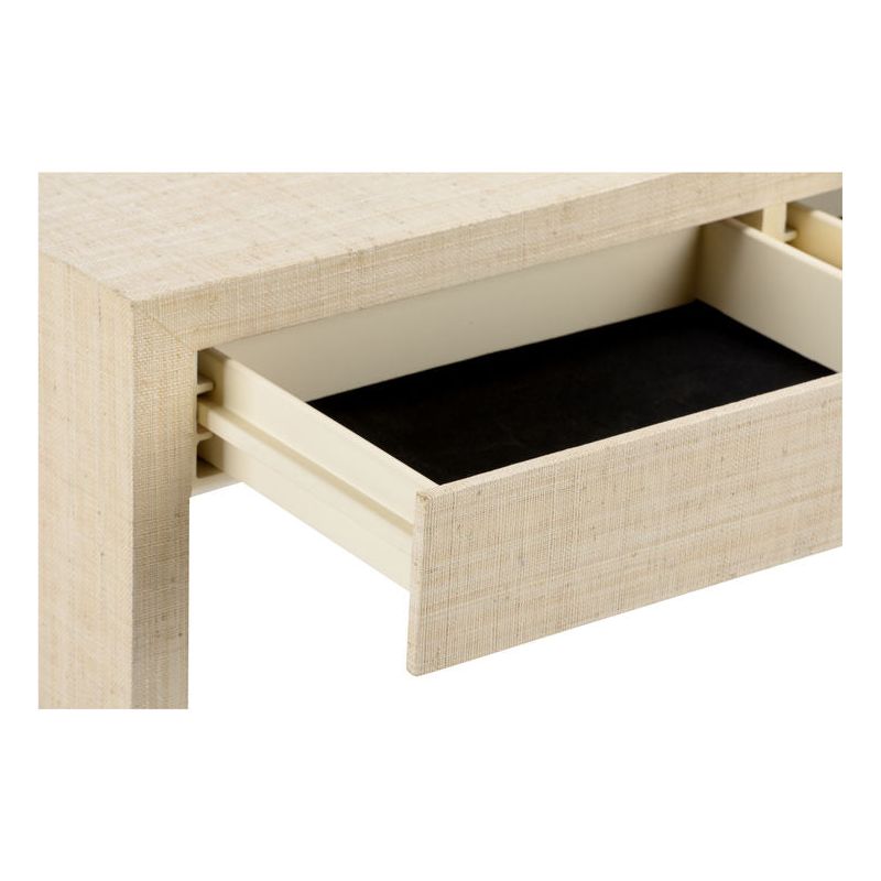 Drop Zone Raffia Warpped Console Table - LOOMLAN - Chelsea House - Console Tables