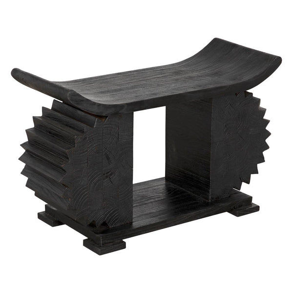 Duma Wooden Black Bedroom Bench - LOOMLAN - Noir - Bedroom Benches