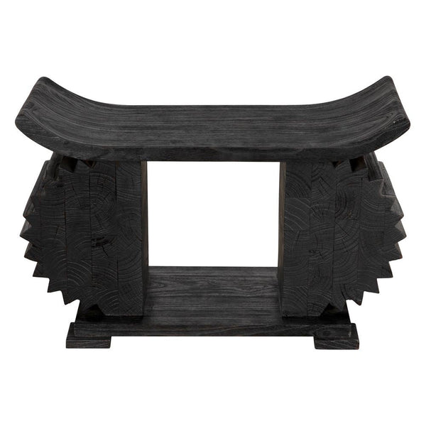 Duma Wooden Black Bedroom Bench - LOOMLAN - Noir - Bedroom Benches