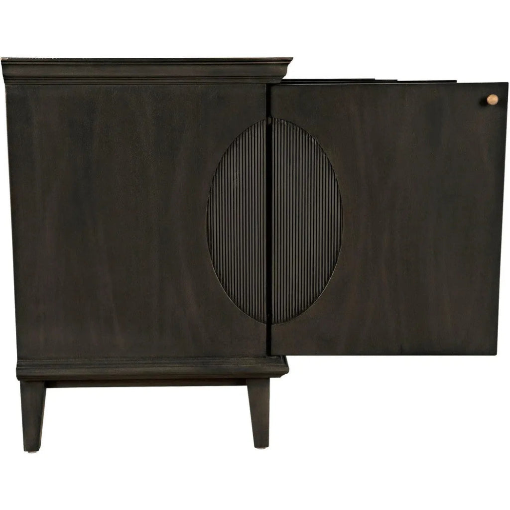 Dumont Wood Black Sideboard - LOOMLAN - Noir - Sideboards