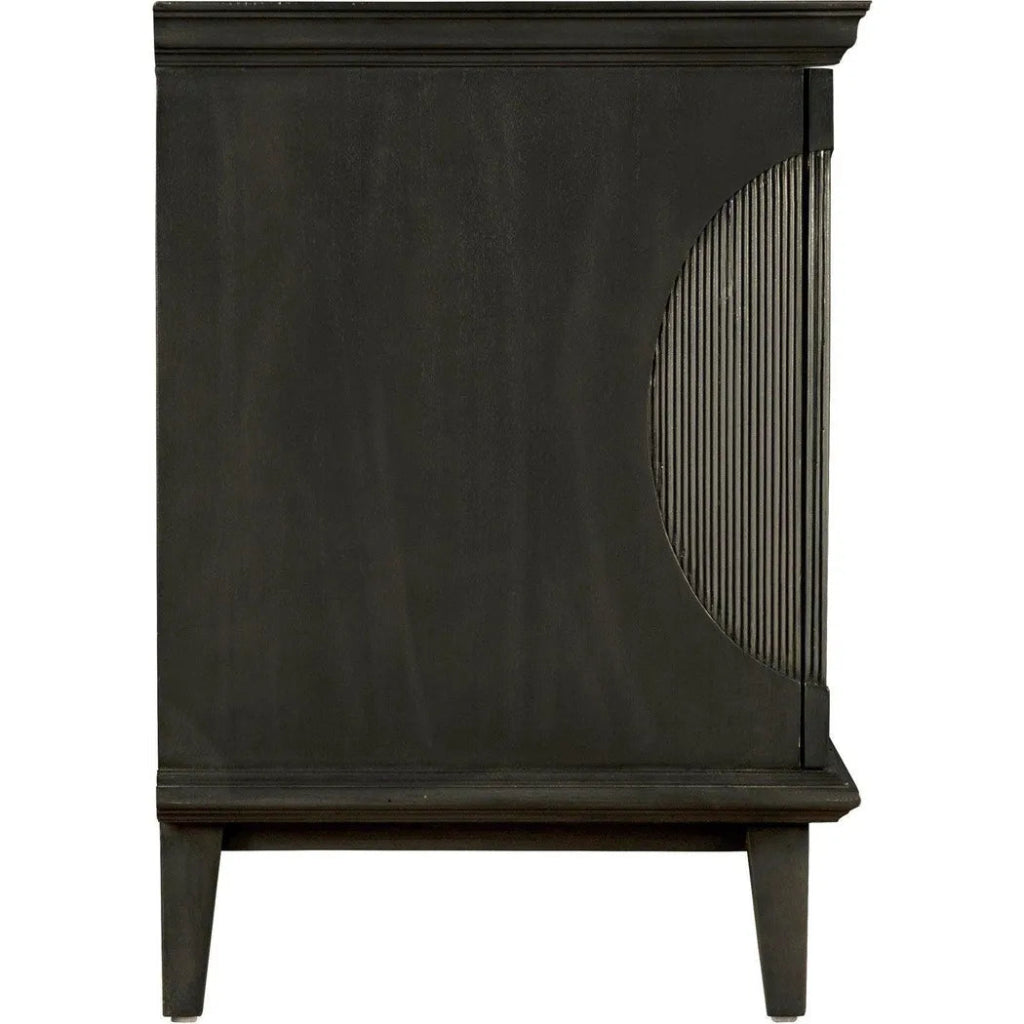 Dumont Wood Black Sideboard - LOOMLAN - Noir - Sideboards