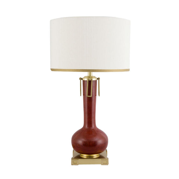 Eden Antique Brass Table Lamp