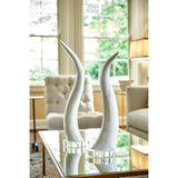 Horns Elegance Sleek Design Sculpture