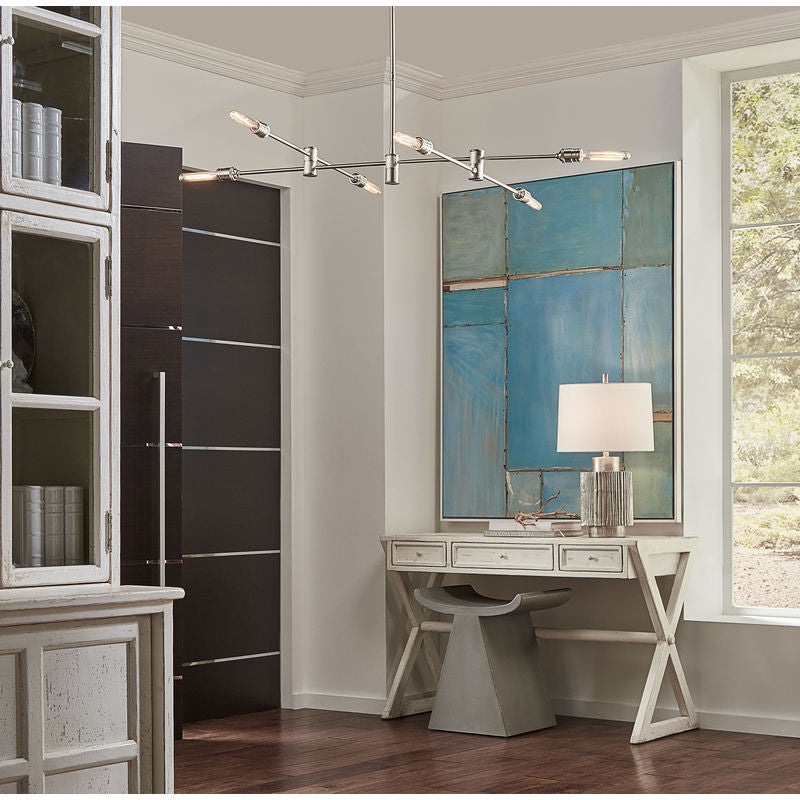 Pluton Modern Adjustable Rod Design Chandelier