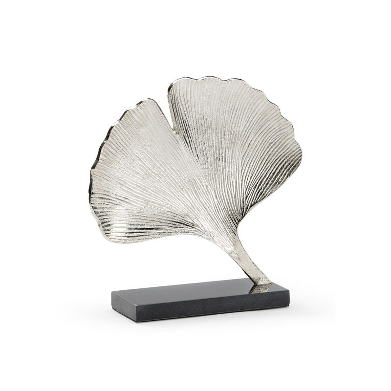 Ginkgo Modern Design Marble Base Sculpture