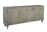 Emory Wooden Gray Washed Sideboard