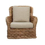 Bimini Linen Upholstered Swivel Chair