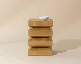 Cormac Wooden Square End Table