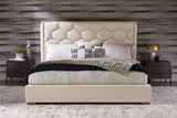 Alisha Fabric Upholstered King Bed