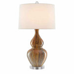 Earth Brown Kolor Brown Table Lamp - LOOMLAN - Currey & Co - Table Lamps