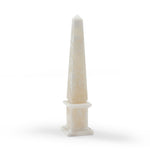 Alabaster Obelisk Marble Sculpture