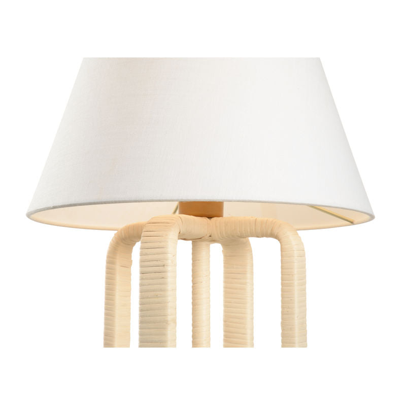 Dulce Hand Wrapped Rattan Table Lamp