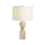 Edelweiss White Alabaster Table Lamp - LOOMLAN - Wildwood - Table Lamps