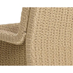 Edessa Rattan Outdoor Armless Dining Chair - LOOMLAN - SUNPAN - Outdoor Dining Chairs