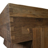 Beckett Natural Wooden Square Coffee Table