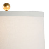 Gourd Ceramic With Antique Gold Accent Base Table Lamp