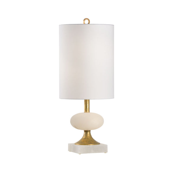 Charlotte Natural White Alabaster Table Lamp