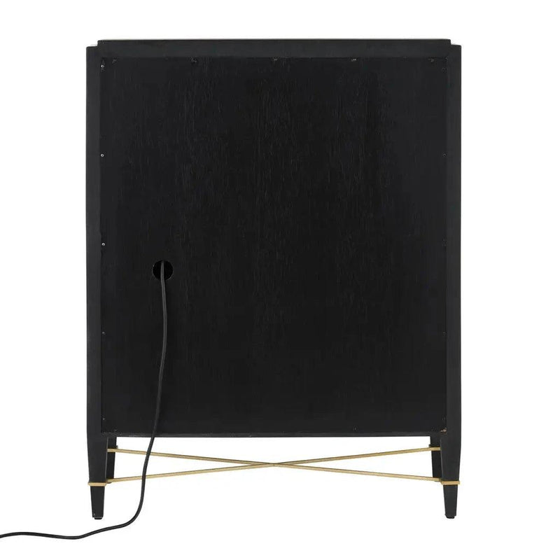 Verona Black Secretary Desk