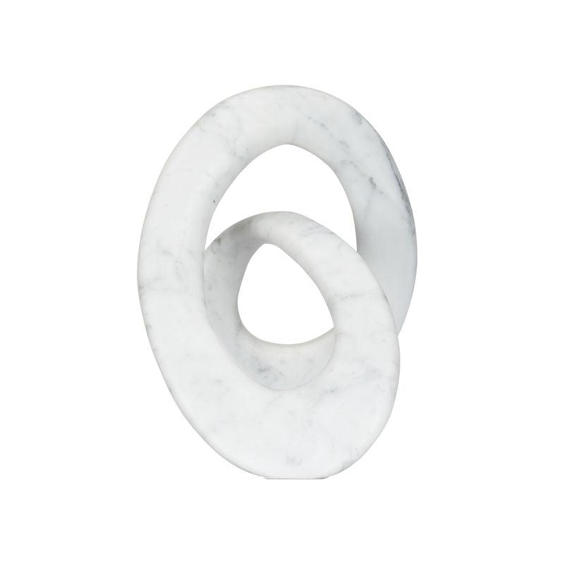 Caerwyn Solid Carrera Marble Sculpture