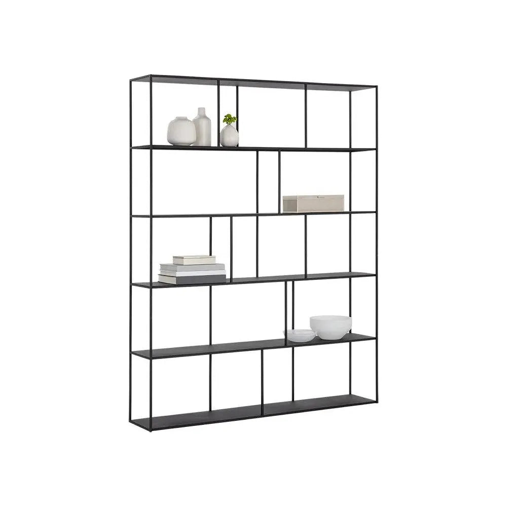 Eiffel Stylish Iron Bookcase - LOOMLAN - SUNPAN - Bookcases