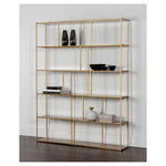 Eiffel Stylish Iron Bookcase - LOOMLAN - SUNPAN - Bookcases