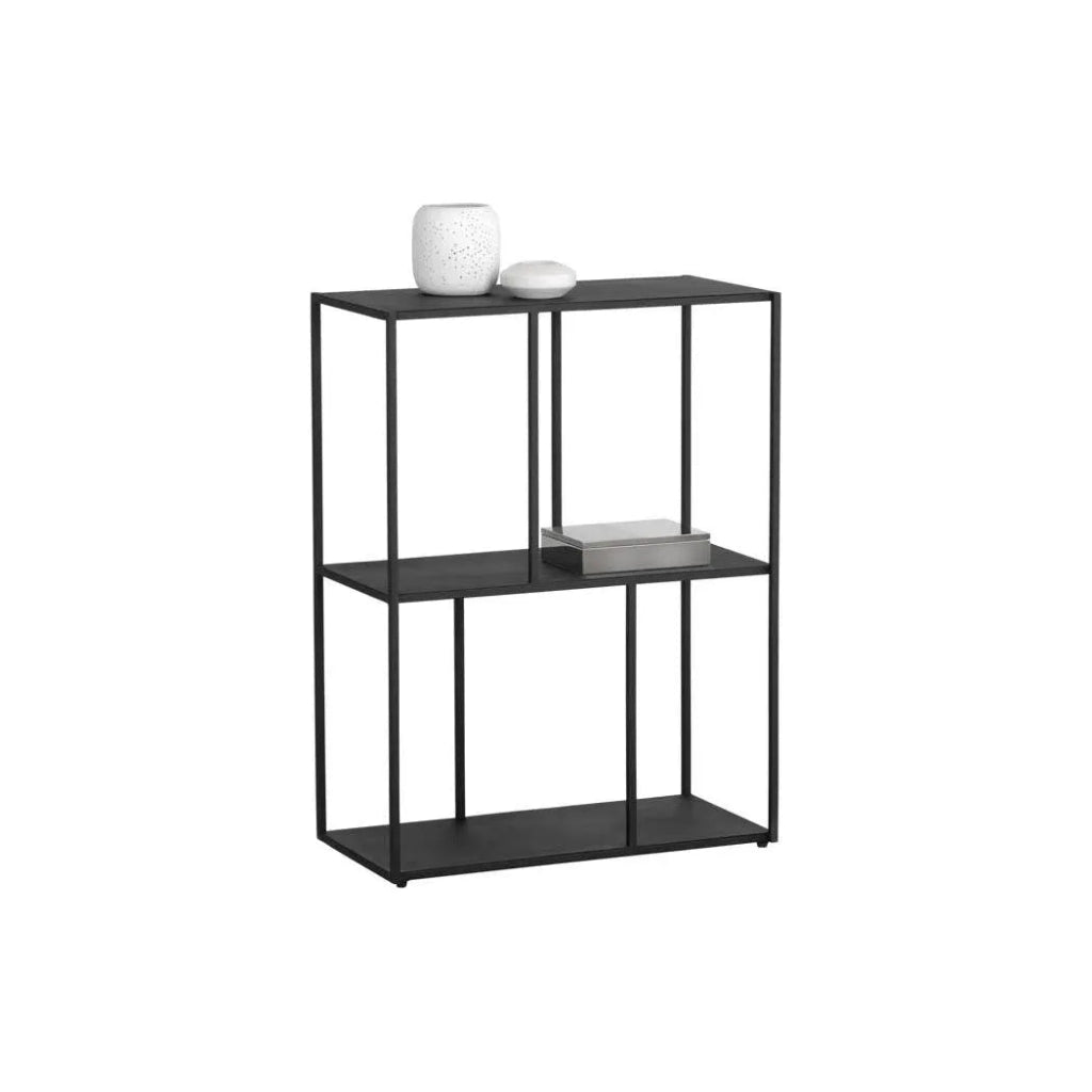 Eiffel Stylish Iron Low Bookcase - LOOMLAN - SUNPAN - Bookcases