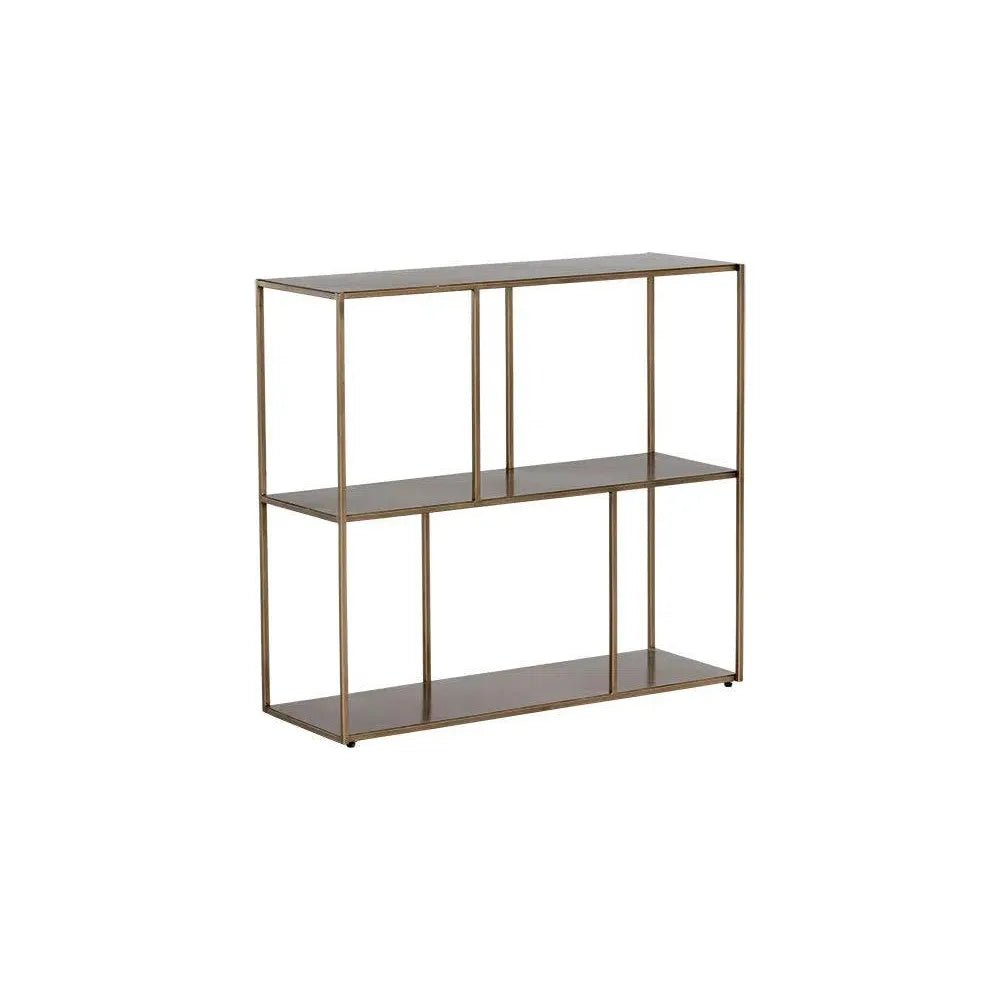 Eiffel Stylish Iron Low Bookcase - LOOMLAN - SUNPAN - Bookcases