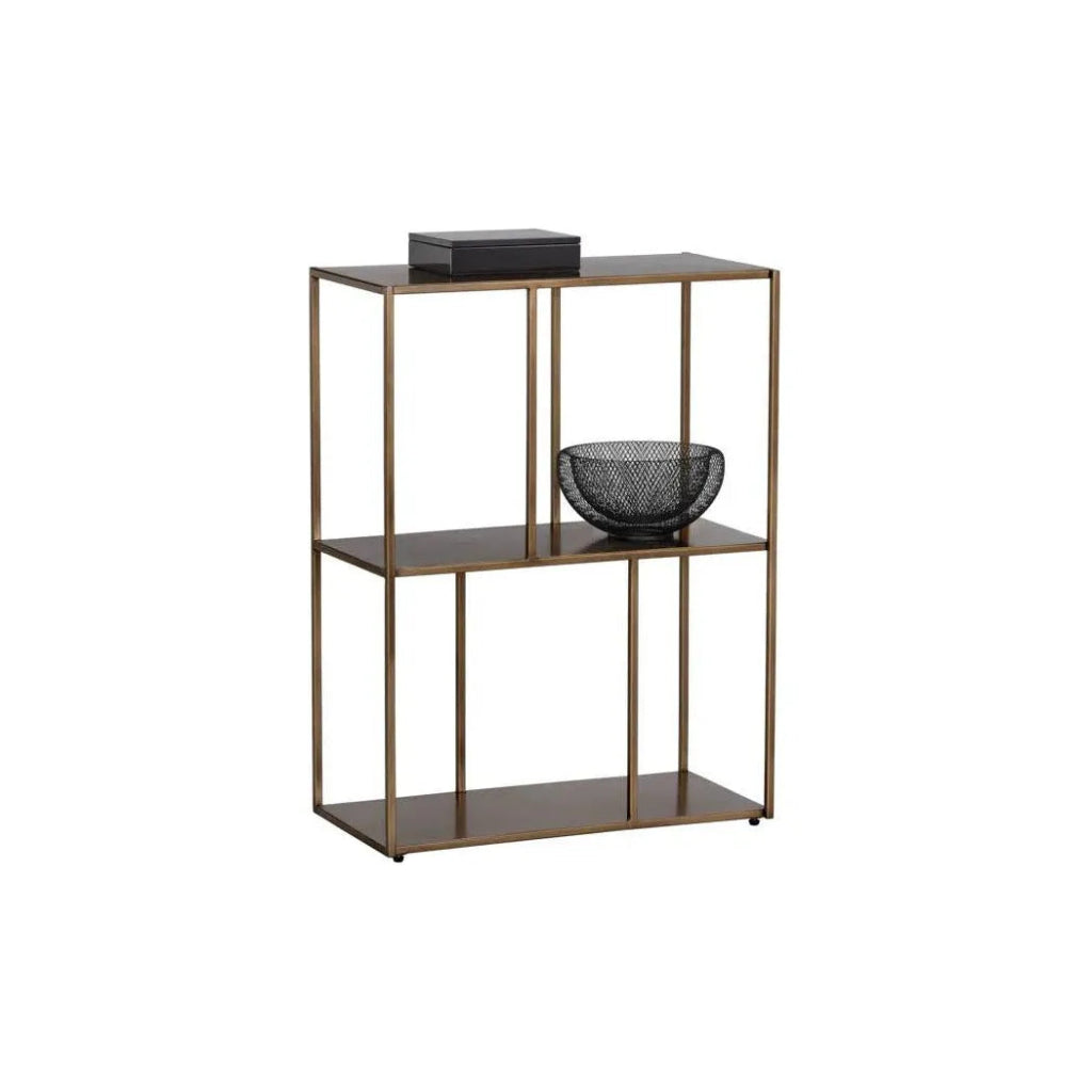 Eiffel Stylish Iron Low Bookcase - LOOMLAN - SUNPAN - Bookcases