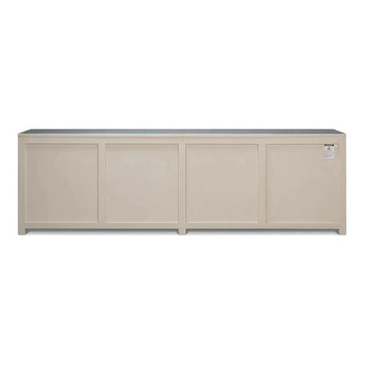 Eight Is Enough Extra Wide Sideboard Blue Grey - LOOMLAN - Sarreid - Sideboards