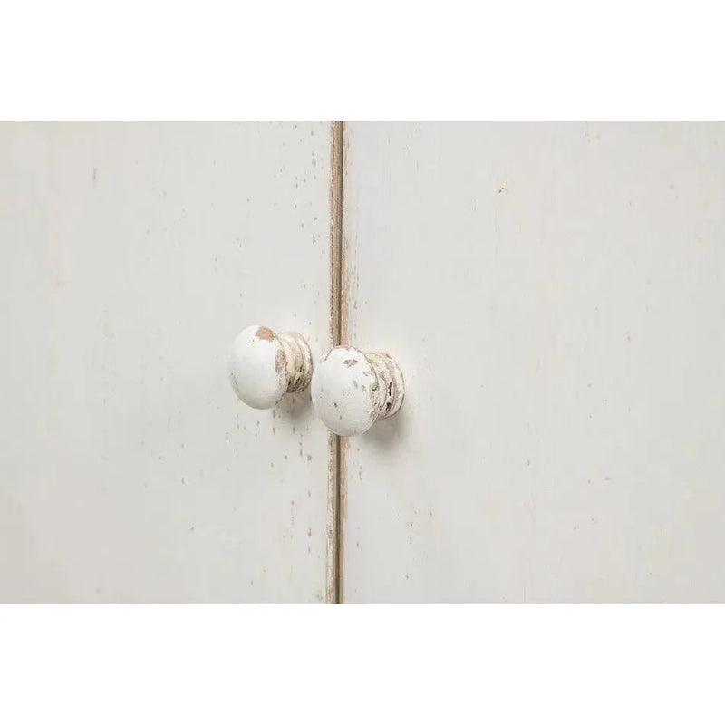 Eight Is Enough Extra Wide Sideboard Whitewash - LOOMLAN - Sarreid - Sideboards