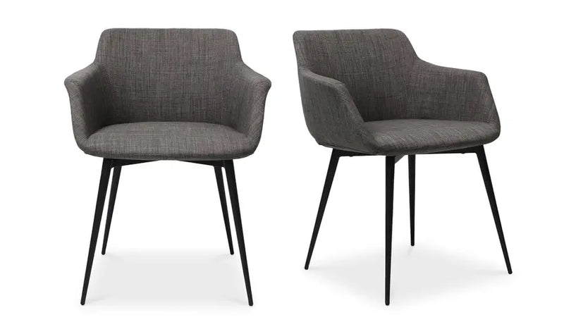 Ronda Polyester Upholstered Dining Chair (Set Of 2)