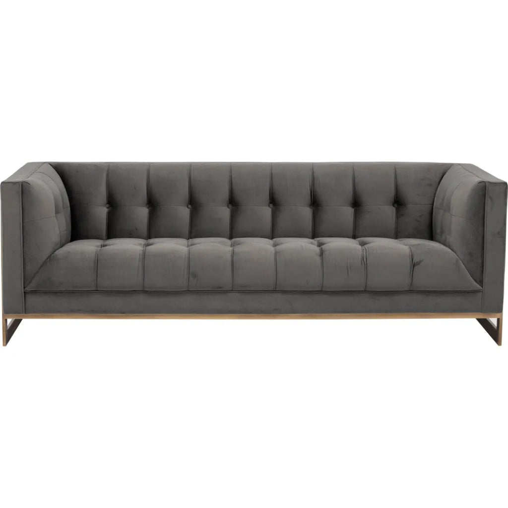 Ekon Fabric Streamlined Sofa - LOOMLAN - SUNPAN - Sofas & Loveseats