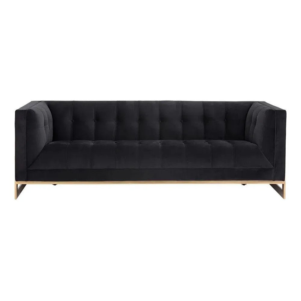 Ekon Fabric Streamlined Sofa - LOOMLAN - SUNPAN - Sofas & Loveseats