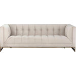 Ekon Fabric Streamlined Sofa - LOOMLAN - SUNPAN - Sofas & Loveseats