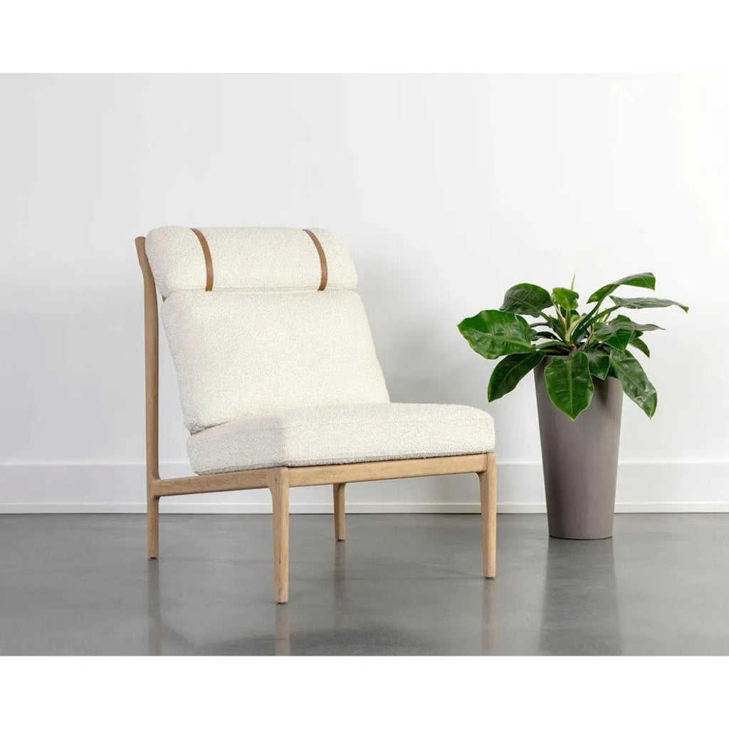 Elanor Fabric Lounge Chair - LOOMLAN - SUNPAN - Accent Chairs