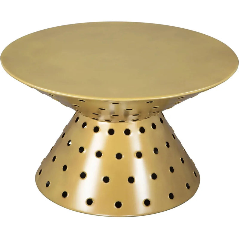 Electron Coffee Table Gold - LOOMLAN - Zuo Modern - Coffee Tables