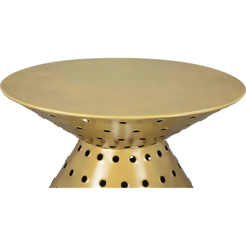 Electron Coffee Table Gold - LOOMLAN - Zuo Modern - Coffee Tables