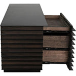 Elevation Sideboard, Ebony Walnut with Steel - LOOMLAN - Noir - Sideboards