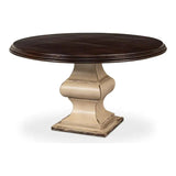Elias Round Dining Table for 6 People - LOOMLAN - Sarreid - Dining Tables