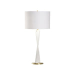 Elin Twisted Body Design Table Lamp - LOOMLAN - Wildwood - Table Lamps