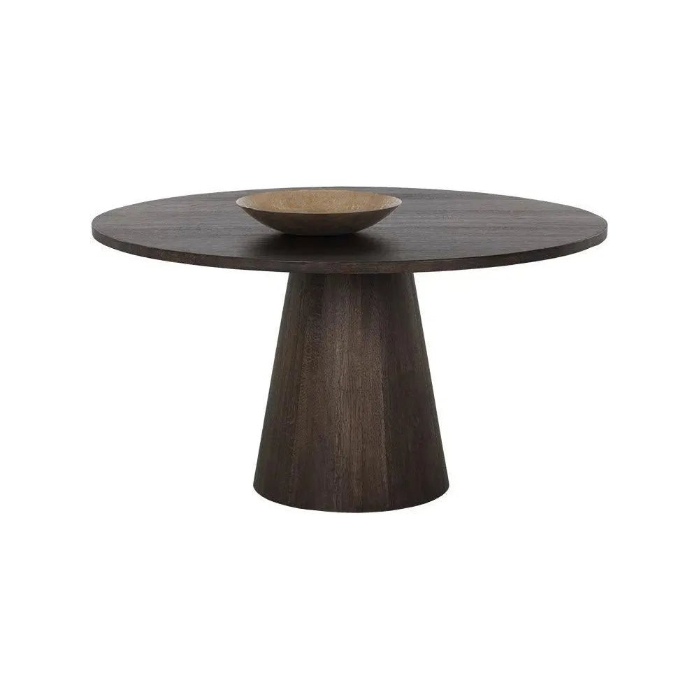 Elina Wooden Classic Dining Table - LOOMLAN - SUNPAN - Dining Tables