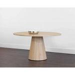 Elina Wooden Classic Dining Table - LOOMLAN - SUNPAN - Dining Tables