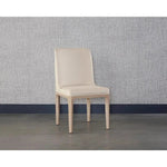 Elisa Fabric Armless Dining Chair - LOOMLAN - SUNPAN - Dining Chairs