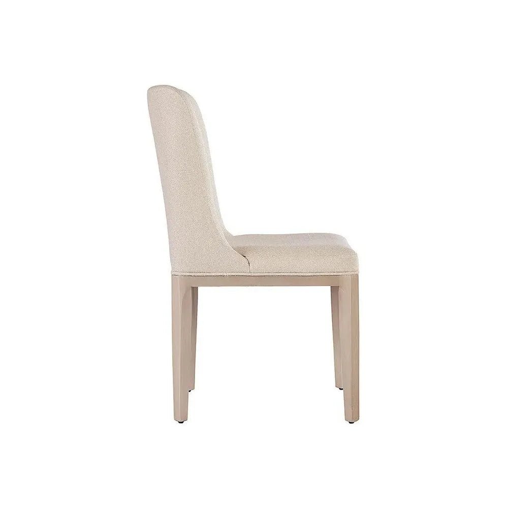 Elisa Fabric Armless Dining Chair - LOOMLAN - SUNPAN - Dining Chairs