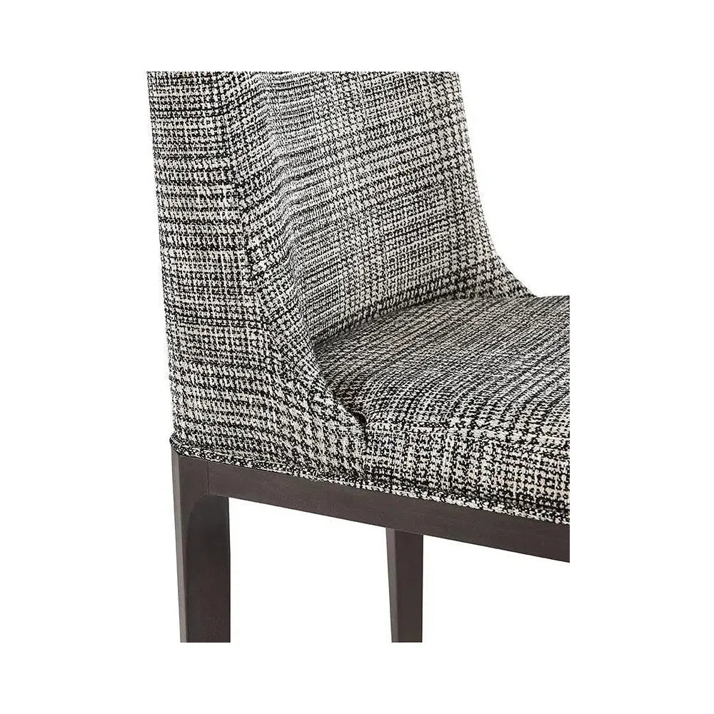 Elisa Fabric Armless Dining Chair - LOOMLAN - SUNPAN - Dining Chairs