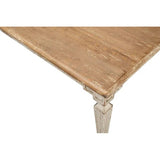 Elise Rectangle Dining Table Seats 6 Grey Natural - LOOMLAN - Sarreid - Dining Tables