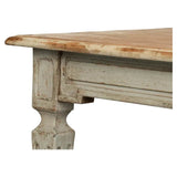 Elise Rectangle Dining Table Seats 6 Sage Natural - LOOMLAN - Sarreid - Dining Tables