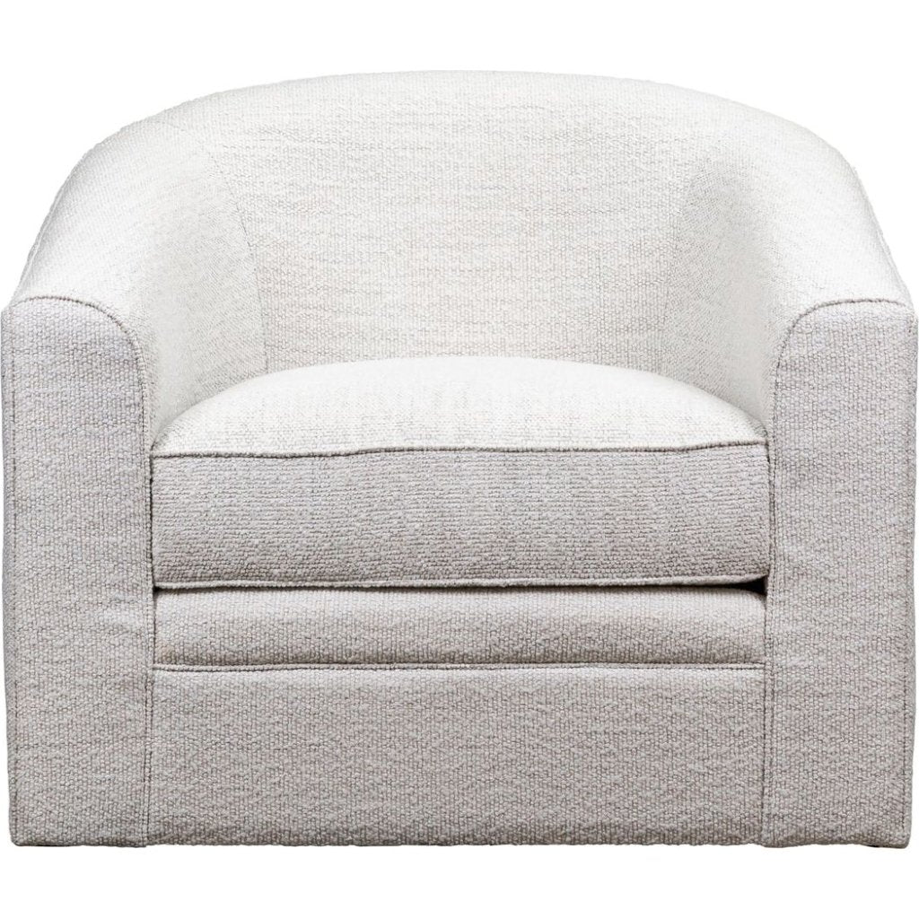 Elizabeth With Arms Swivel Chair - LOOMLAN - Olivia + Quinn - Club Chairs