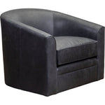 Elizabeth With Arms Swivel Chair - LOOMLAN - Olivia + Quinn - Club Chairs